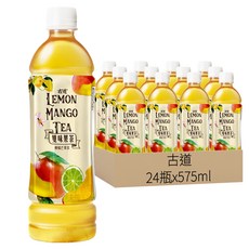 古道 雙味果茶 檸檬芒果茶, 575ml, 24瓶