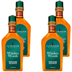 Clubman 古龍鬍後水 威士忌森林 177ml 男士鬍後護理, 4瓶