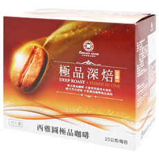 BARISTA COFFEE 西雅圖 極品深焙三合一咖啡, 23g, 15入, 1盒