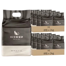 Hi 豆腐貓砂, 2kg, 薰衣草, 16包