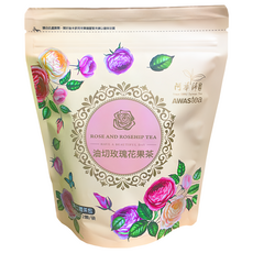 AWAStea 阿華師 油切玫瑰花果茶, 1.8g, 12包, 1袋