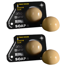 A TSAO HOUSE 阿皂屋 金星遮斑QQ皂，45g，台灣製造, 2個