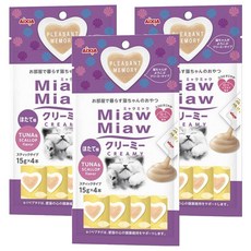 MIAWMIAW 妙喵肉泥2號, 干貝, 60g, 3袋