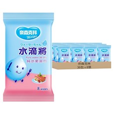 奈森克林 水滴將濕巾, 1入, 36包