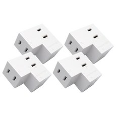 創新l型高阻燃三面插, 130mm, SL-326, 4個