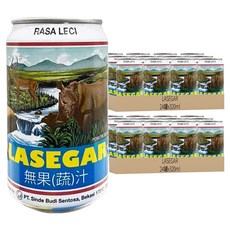 LASEGAR 荔枝風味清涼水 320ml, 48罐