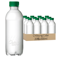 Chilsung Cider 無標籤汽水 300ml 20瓶 Set