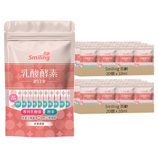 Smiling 百齡 乳酸酵素漱口水 水果薄荷, 40個, 10ml