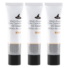 Witch's Pouch 修色CC霜 SPF50+ PA+++ 30ml, 輕透修色, 3條