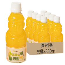 濟州香 濟州島青橘果汁 330ml, 8瓶