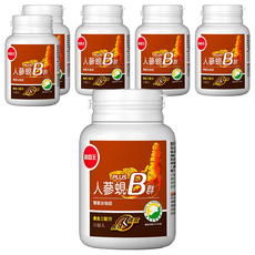 葡萄王 人蔘蜆Plus B雙層加強碇, 30錠, 6罐