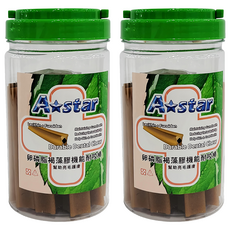 A star 卵磷脂褐藻膠機能耐咬棒 亮毛護膚, Tuna, 640g, 2罐