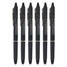 PILOT 百樂 FRIXION 按鍵魔擦筆0.7 ZONE 細字, 霧藍色, 6個