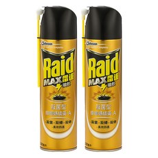 Raid 雷達 殺菌型蟑螂螞蟻藥, 500ml, 2罐