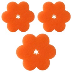 MARNA 小花造型三層菜瓜布, 3個, 1入