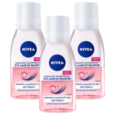 NIVEA 妮維雅 深層眼部卸妝液, 125ml, 3件