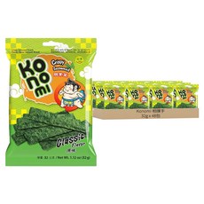 Konomi 相撲手 脆紫菜 原味, 32g, 48包
