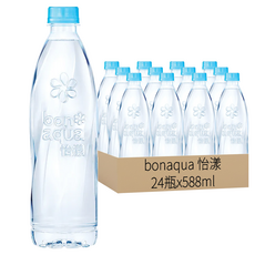 bonaqua 怡漾 鹼性離子水, 588ml, 24瓶