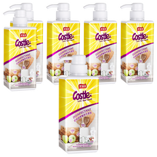 CASTLE 家適多 奶瓶蔬果餐具清潔液, 歐盟認證APG洗淨因子, 99%長效防護, 500ml, 6瓶