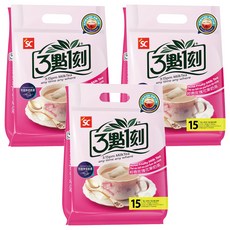 3點1刻 經典玫瑰花果奶茶, 20g, 15包, 3袋
