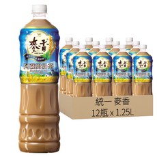 統一 麥香 阿薩姆奶茶, 1.25L, 12瓶