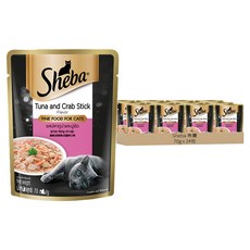 Sheba 希寶 鮮饌包 貓主食餐包 70g 24包, 鮪魚 + 蟹肉