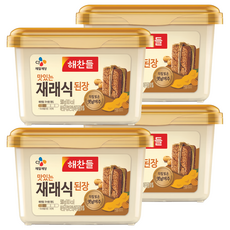 CJ Haechandle 韓式傳統大醬 Set, 正宗韓式風味, 500g, 4盒