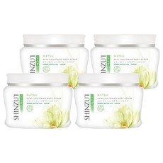 SHINZU'I 峇里島MATSU去角質霜 4入 - 溫和去角質 光滑肌膚, 200g