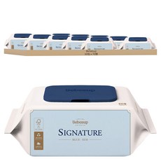 Bebesup 經典藍 嬰兒濕紙巾, 75g, 70張, 10包