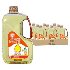 台糖 大豆沙拉油, 2L, 9瓶