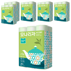 mona lisa. 綠茶三層捲筒衛生紙 Set 30捲, 25m, 6袋