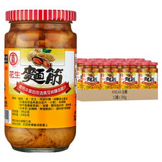 KIMLAN 金蘭 花生麵筋, 396g, 12罐