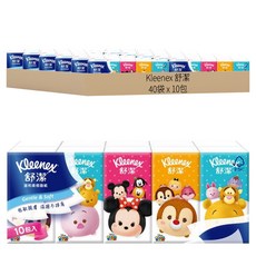 Kleenex 舒潔 迪士尼 紙手帕 10抽, 10包, 40袋