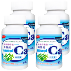 good Life 得意人生 海藻鈣軟膠囊, 60顆, 4罐