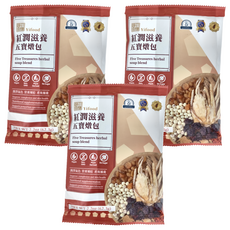 Yifood 頤珍宮膳 紅潤滋養五寶燉包, 調理氣色 營養補給 產後補養, 62.3g, 3包