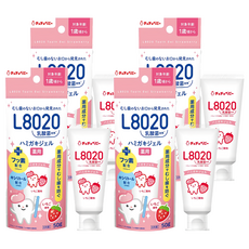 ChuChu 幼兒乳酸菌含氟牙膏 L8020 草莓味, 50ml, 4條