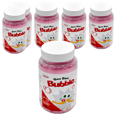 BONBAIN Bon Bon 泡泡潤膚沐浴粉，五顏六色香甜氣息，豐富Q彈，幫助皮膚維持柔嫩, 150g, 6瓶