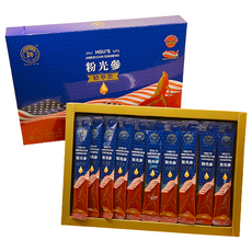 美國許氏花旗參粉光參濃縮精華飲10入, 方便攜帶，迅速補充能量，提升活力, 10ml, 1盒