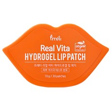 Prreti Real Vita 水凝膠唇膜, 集中保濕 營養供給 角質護理, 30片, 1盒