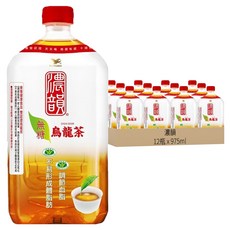 濃韻 烏龍茶 使用阿里山烏龍茶 有味, 975ml, 12瓶