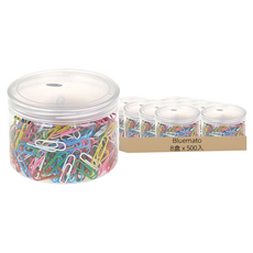 Bluemato 彩色迴紋針, 8盒, 500入