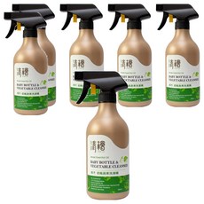 Hinoki Life 清檜 檜木奶瓶蔬果洗潔精 500ml, 6瓶