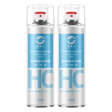 鷹標王 鞋襪除臭噴霧 薄荷海洋味, 260ml, 2瓶