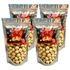 品鮮生活 波霸堅果特大薄鹽夏威夷果, 4包, 300g