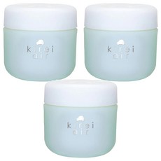 晴香堂 kirei air 粉彩系列 車用芳香膏 (綠色花香), 綠色花香, 3罐