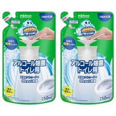 SC Johnson 莊臣 浴廁高濃度瞬效潔淨馬桶座墊清潔液 補充裝, 250ml, 2包