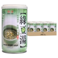 巧口 綠豆湯, 320g, 24罐