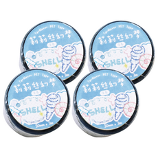 CARD LOVER 信的戀人 莉莉絲幻夢PET膠帶 3m x 30mm, 貝殼, 4個