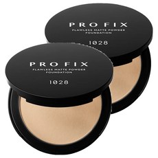 1028 PROFIX 修片狂零瑕疵超時粉餅 6g 110柔膚, 2盒