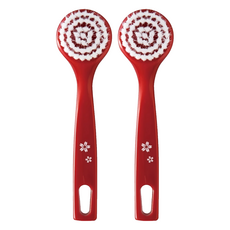 日本VESS舞妓小姐洗臉刷?, 2入 - 柔軟刷毛深層清潔毛孔，改善膚色, sil-600